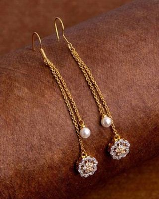 Asymmetrical Drop Style Earrings
