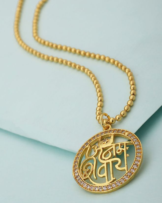 Om Namah Shivaya Pendant Best Sale, UP 