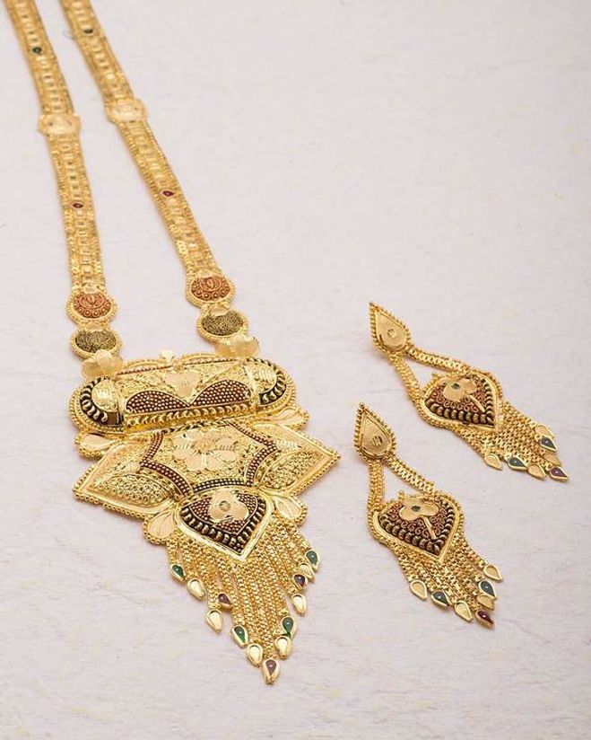Long Rani Haar Designs Gold Designer pendant diamond solitaire rings. good sea blogger