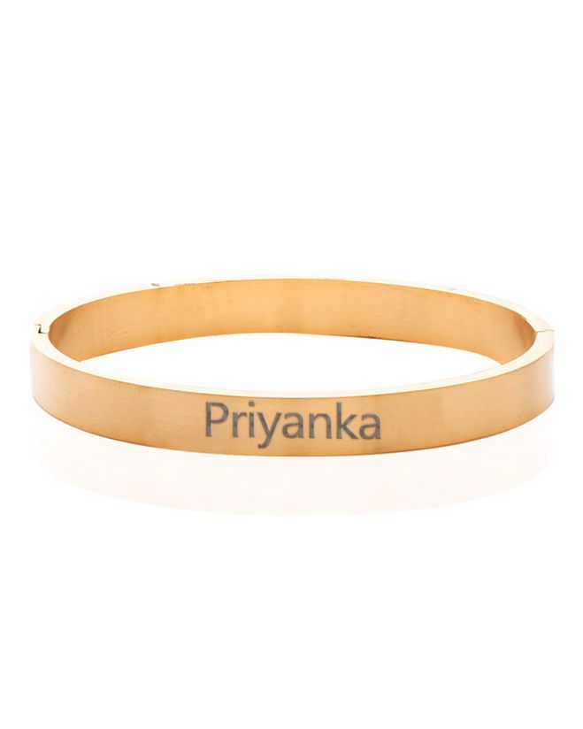 Oval Stainless Steel Priyanka Name Bracelet For Women Voylla Fashions Watch the video to know!