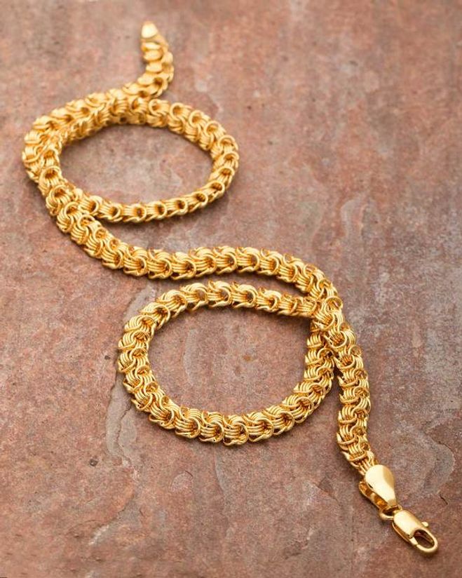 Voylla chain gold clearance