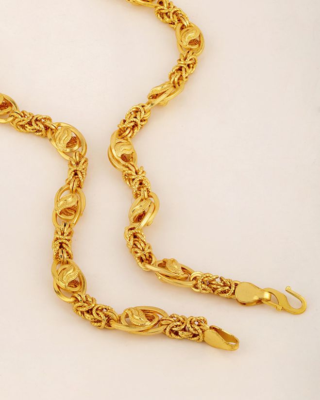 Voylla chain gold clearance