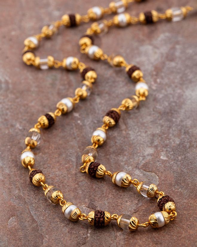 Ruthratcham with gold chain