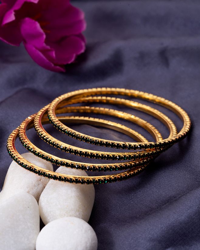 Women S Yellow Gold Plated Bangles Voylla Fashions Voylla is your go to brand when you are looking for beautiful jewellery and designs. voylla