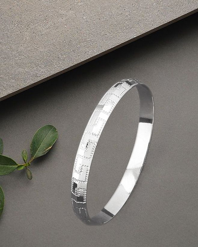 Kada for men in silver Clearance