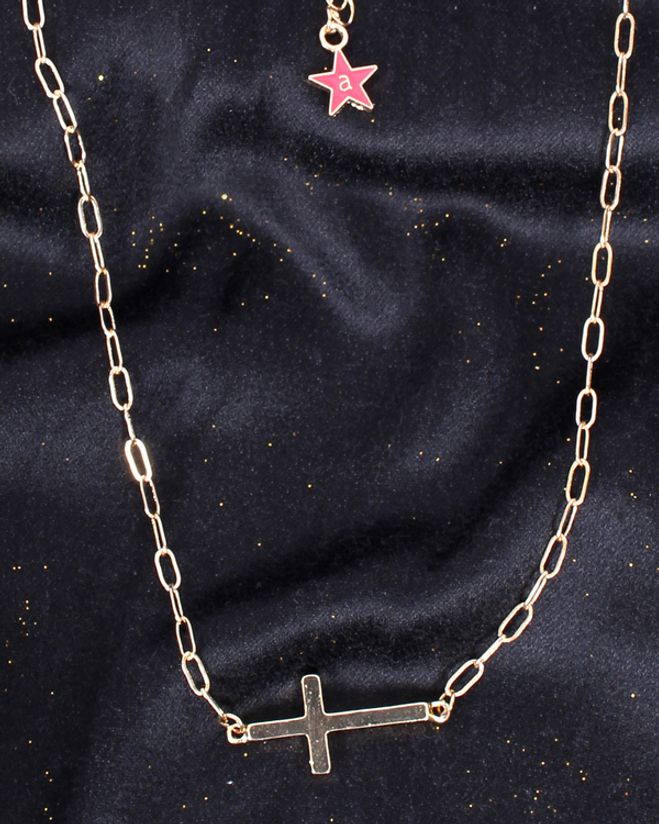 Womens western cross necklace clearance