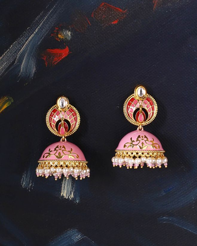 Manmayi Traditional Jhumka Earrings Voylla Fashions Voylla jewellery shopping haul/ most beautiful jewellery hall. usd