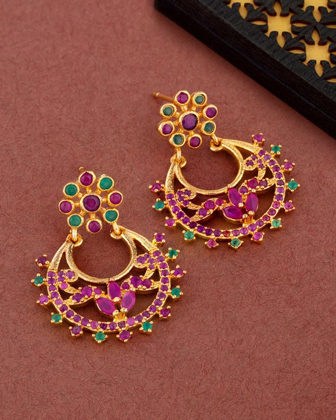 Chandbali Cz Gems Adorned Earrings Voylla Fashions Shop and save more onvoylla gift vouchers, coupons or important instructions. voylla