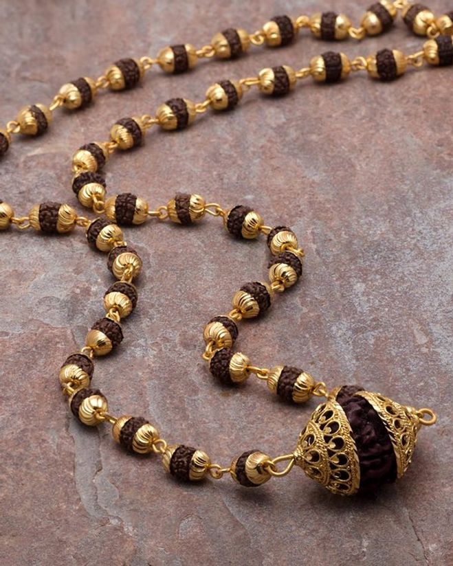 Rudraksha pendant tanishq top